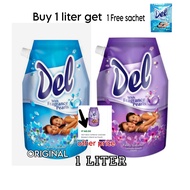 1000mL Del Fabric Softener with Freebies