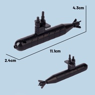 Titanic Diving Submarine Cruise Ship Model Building Blocks Educational Toys Scene Props Small Parts 