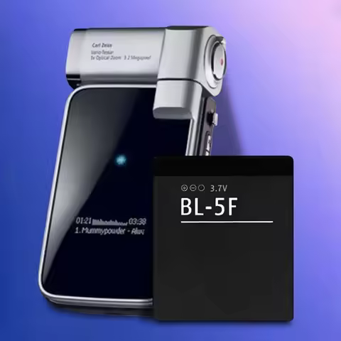 1-10PCS 3.7V 950mAh BatteryBL-5F Rechargeable Batteries ForNokia E65/N93I/N95/N96/6290/6210S/X5/C5-0