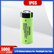 Panasonic Original 26650A 26650 3.7V 5000mAh Lithium Rechargeable battery For Flashlight Small Fan B