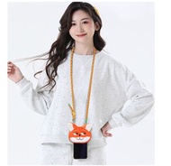 迪士尼 毛絨公仔手機掛繩零錢包|阿力(迪士尼許可產品)