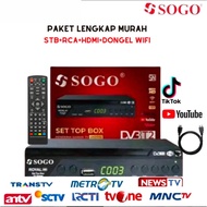 SET TOPBOX TV DIGITAL MURAH/STB TV DIGITAL PAKET LENGKAP PLUS USB ADAPTER DONGLE WI-FI + KABEL HDMI/