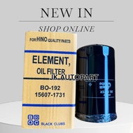 Oil Filter HINO Singha Hi-Tech HO7D 195HP JO8C FC9J EURO 3 ISUZU DECA 260 HP BC BO-192 15607-1731-17