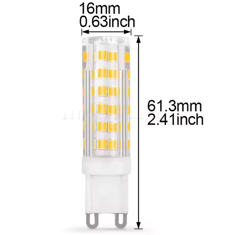 LED Bulb G9 LED Lamp 7W 9W 12W 15W AC 220V Light Bulb SMD2835 led Spotlight Chandelier Lighting Halo