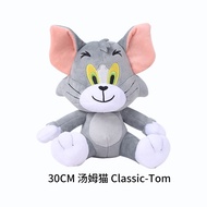 Anime Tom And Jerry Plush Toy Cartoon Movie Figures Cat Mouse Cute Plushies Stuffed Animal Doll Toys