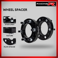 EXCELLABS Wheel Spacer Black 6x139.7 106.1CB 25mm Thickness M12x1.5 Thread Pattern