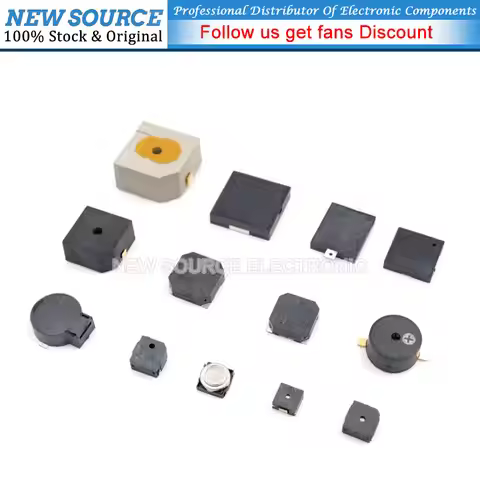 5pcs MLT-5020 7525 8530 9032 1230 9650 FUET-1230 HN9650B 3V 3.6V 5V SMD Buzzer Magnetic MINI Active 