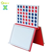 Space X Book-shaped Board Game Travel Board Game 4 in A Row Magnetic Board Game Travel Size Built-in