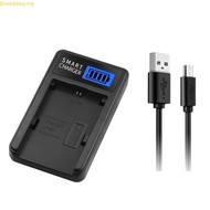Doublebuy LCD USB LP-E6  Charger Replacement for  5D Mark II  5D Mark III  5D Mark2 Camera