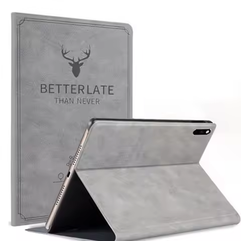 Slim Retro Stand PU Deer Case For Lenovo Legion Y700 TB-9707F 8.8 inch 2022 Stand Cover For Lenovo L