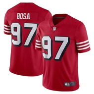 Men's NFL Jersey San Francisco 49ers Nick Bosa Scarlet Vapor Limited American Football Jersey