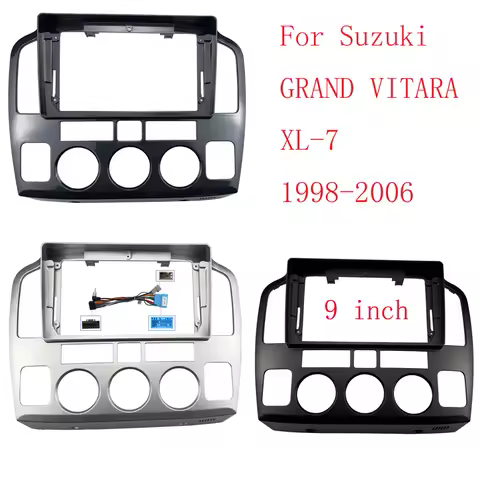 For Suzuki GRAND VITARA XL 9-inch car radio Android Stereo dashboard fascia frame car multimedia scr