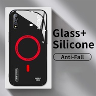 Hard Case Glass Kaca For Vivo S1 Pro S12 Prime S10e S16 S16e S17 S17t S18 T1 T1x T2 T3 U10 U3x U20 U