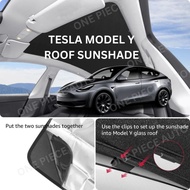 TESLA MODEL Y SUNROOF SUNSHADE REDUCE SUNHEAT