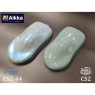 AIKKA CS2 FROSTED GLASS BLUE & CS2-44 CRYSTAL OLD SCHOOL SERIES AUTOMOTIVE 2K CAR PAINT