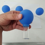 4pcs New Style Straight Glass Cupping Facial Beauty Massage Can Walking Cupping Cupping