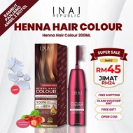 INAI PEWARNA RAMBUT - HENNA HAIR COLOUR | INAI REPUBLIC | TREATMENT SHAMPOO COLOUR