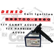 ORIGINAL DENSO IGNITION PLUG COIL (099700-2560) TOYOTA CAMRY ACV30 2.4, ESTIMA ACR30, HARRIER ACU30,