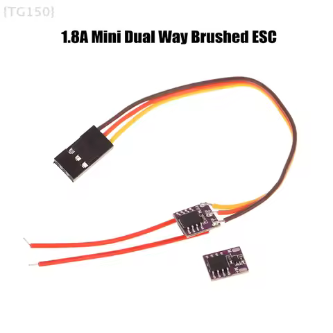 【F2-TG150】1S 1.8A Dual Way Brushed ESC Electronic Speed Controller - Hollow Cup Motor Mini ESC for D