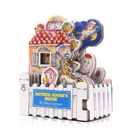 Mini house Mother Goose & #39 S house mini house series goose mothers home modeling book card board