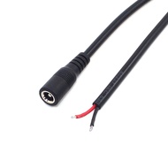 12V 10A DC Female/Male Cable Wire Connector For 3528 5050 LED Strip Light 5.5x2.1mm Plug DC Power Cord For Diy 18AWG 0.3m/0.5m/1m/1.5m/2m/3.5m