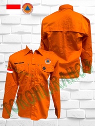 SERAGAM TACTIKAL BNPB BADAN NASIONAL PENANGGULANGAN BENCANA BAJU TACTIKAL BNPB MODEL DESIGN TERBARU 