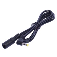 1m 5.5x2.1 Female to 4.0x1.7 Male 90 Degree Elbow Charging Cable Suitable for Sony PSP Game Console 