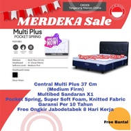 Spring Bed Central Multi Plus Multi Bed 180x200 Set Kasur Tanpa HB