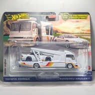 Hot Wheels Premium Team Transport TOYOTA Soarer Kousoku Hauler - Diecast Racing Car Toy