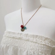 金牛座 雙子座 巨蟹座 獅子座 香氛琉璃項鍊手鍊 玫瑰鈦鋼玫瑰金