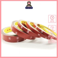 Long Roll of 3M Double-Sided Red Glue, Super Sticky Tempered Glue, Super Sticky 3M Glue, Camera Glue