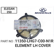 11350-LHG7-C00-N1R MODENAS ELEGAN 250 ELEMENT LEFT COVER / CRANKCASE ENGINE FILTER ORIGINAL