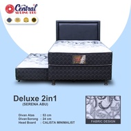 Springbed CENTRAL DELUXE 2 IN 1kasur sorong Central spring bed kasur anak kasur tingkat