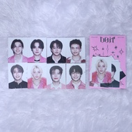(Read description) Ready Stock Stray kids skz sticker id pict id photo do it (it ver.) sealed set ot