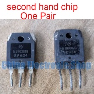 หนึ่งคู่มือสอง NJW0281G NJW0302G 0281 0302ทรานซิสเตอร์เครื่องขยายเสียง (จับคู่)