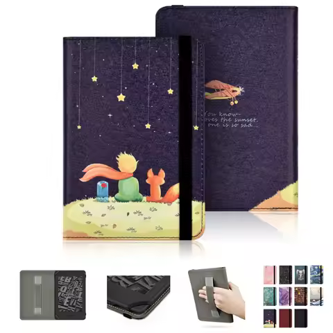 Cute Cover for 6 Inch Universal EBook Case INKBOOK CLASSIC 2 Energy Sistem EReader Pro 4/Screen Ligh
