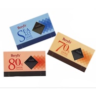 Beryls SEA SALT DARK CHOCOLATE 80/BERYLS CHOCOLATE 70/BROWN PREMIUM/DARK CHOCOLATE/CAO
