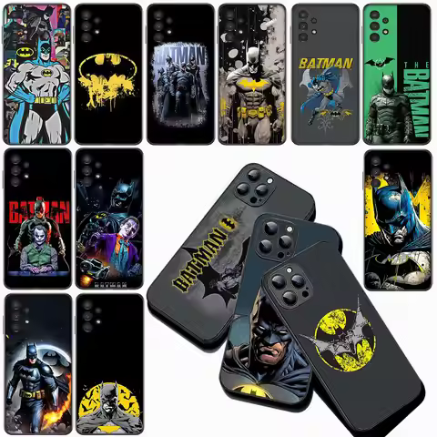 Hero B-Batmans B-Bats Man DC Movie TPU Cover for Xiaomi Redmi Note 14 13 ProPlus A4 A3 Pro Plus 5G 4