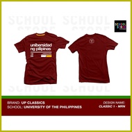 ╱ ○ ┼ University of the Philippines Shirt - UP Fighting Maroons Classic 1 - Maroon - UP CLASSICS
