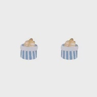 Snatch X 日日野餐 迷你一籃法國麵包野餐貼耳耳環 / [PIKNIK] Bag of Baguettes Earrings