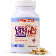 Digestive Enzymes, Digestive Enzymes with Probiotics and Prebiotics, Multi Enzymes, 60 Count Capsule