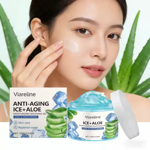 100G Aloe Vera Gel Deep Moisturizing Soothing Redness Repairing Sunburn Skin Relief Discomfort Hydra