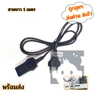 Rice Cooker Line Electric Pan Small Head Type 2 Holes Cable Length 100cm AC Power Standard tn