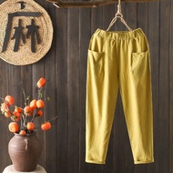Plain Harem Pants, Korean Style Women's Pants