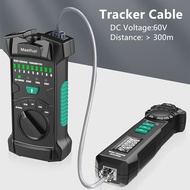 FY8172 Tracker Cable LCD POE Cable Tester Toner Wire Checker Cat5 Cat6 Test Telephone/Network Cable 