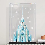 Display Case Transparent 手办展示盒 Kotak Penyimpanan Akrilik LEGO 43197 Ice Castl