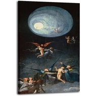 Visions of The Afterlife - Hieronymus Bosch Poster Canvas Wall Art Painting Print Room Aesthetic Dec