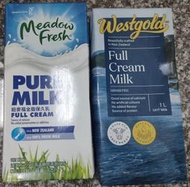【承涼】威斯蘭 紐麥福 紐西蘭 全脂 牛奶 1公升 原裝 進口 Westgold 保久乳 超商限4瓶 1000cc