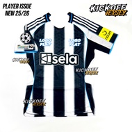(PLAYER ISSUE) NEWCASTLE HOME PI NEW SEASON FOOTBALL JERSEY 25/ 26 2025 2026 FULL PATCH