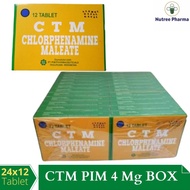 Ctm Pim 4 Mg Box Contains 24 X 12 tablet